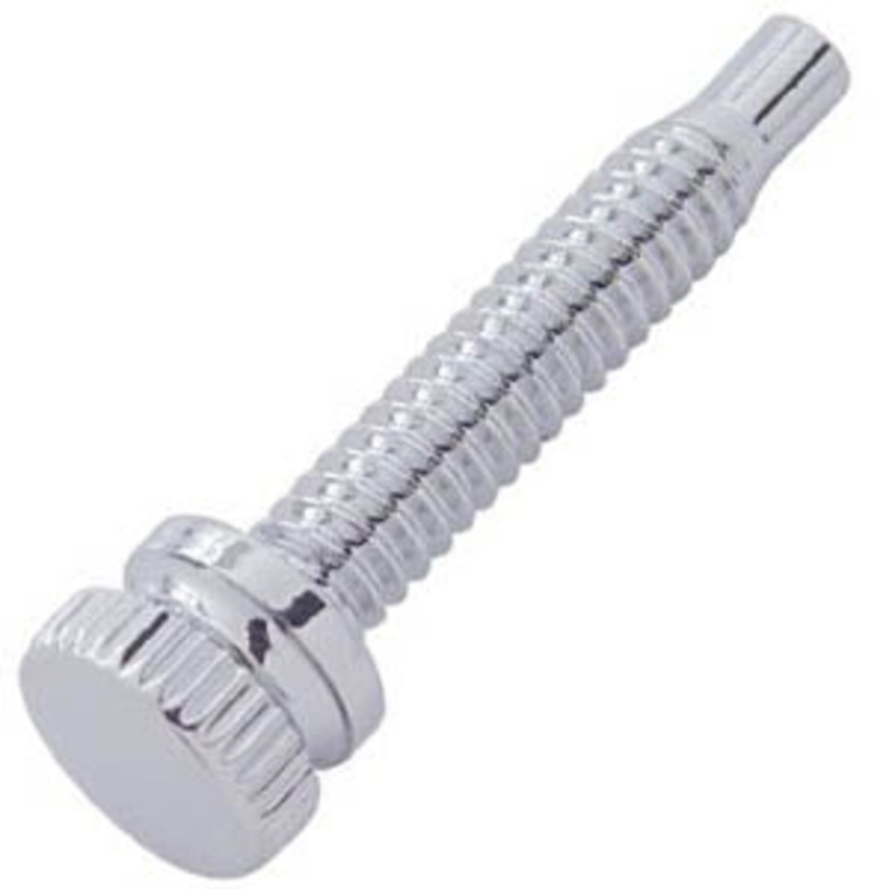 International short chrome dash screw – 6/PACK