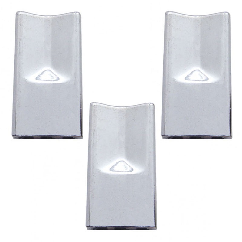 Kenworth -2001 chrome plastic air conditioner/heater control slider extension – 3/PACK