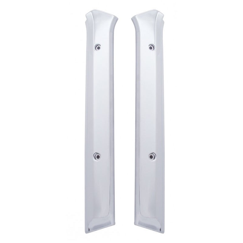 Kenworth -2001 chrome plastic corner windshield post cover – PAIR