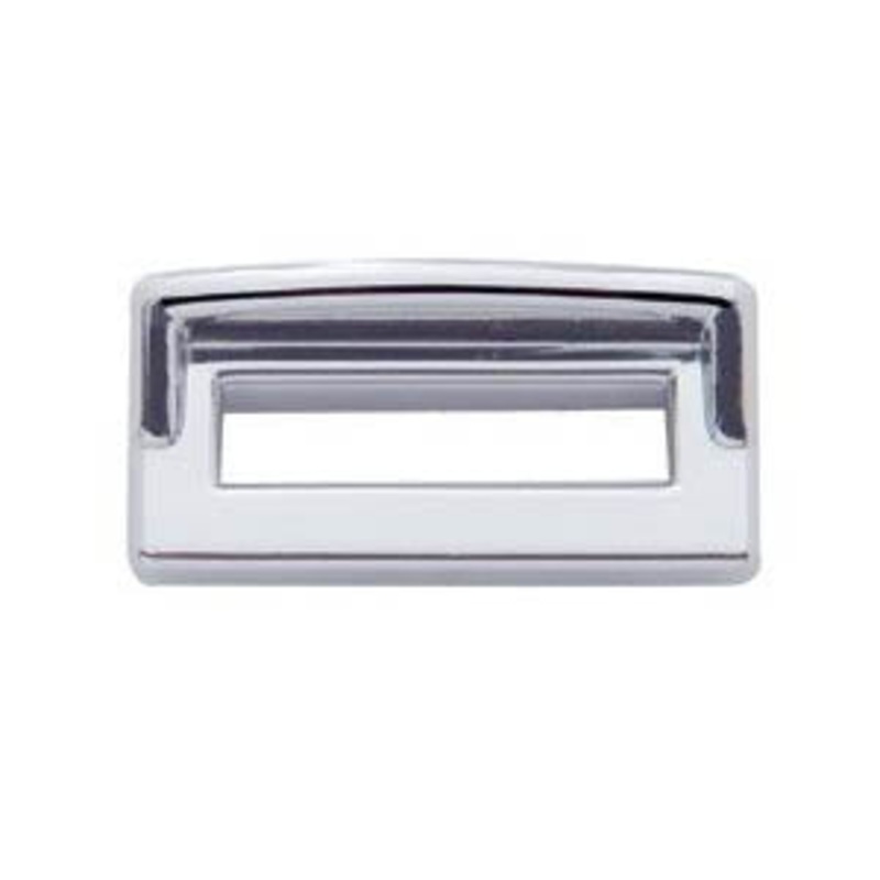 Kenworth chrome plastic switch label cover w/visor – 6/PACK