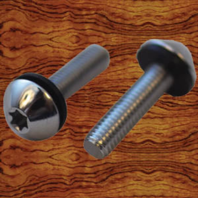 Rockwood Kenworth 2002-2005 chrome stainless steel button head dash panel screws – 22/PACK