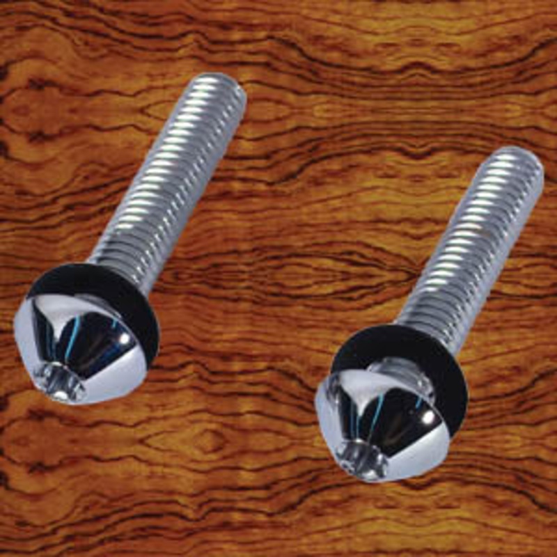 Rockwood Kenworth chrome stainless steel button head dash panel screws – 20/PACK