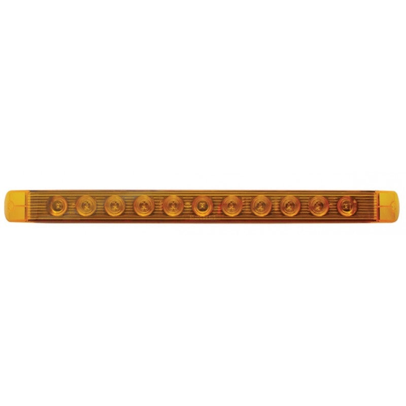 17 Amber 11 diode LED turn signal light bar