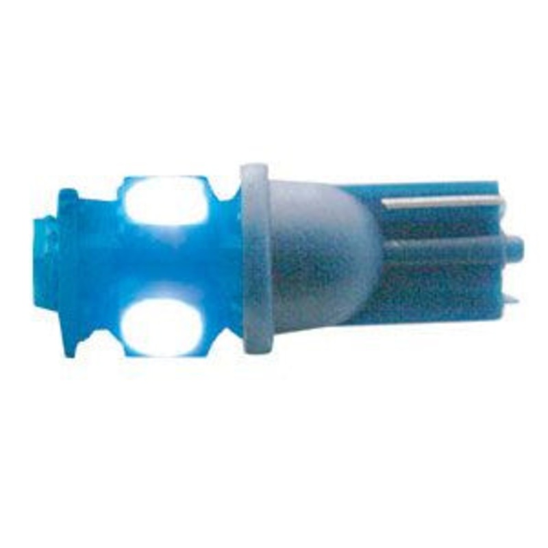 194 LED light bulb – 5 diode radial 360-degree – PAIR – Blue
