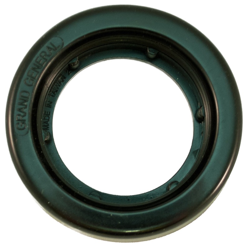 2 round Black rubber light mounting grommet