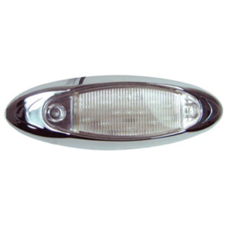 Infinity Red 13 diode LED marker/clearance light – CLEAR lens