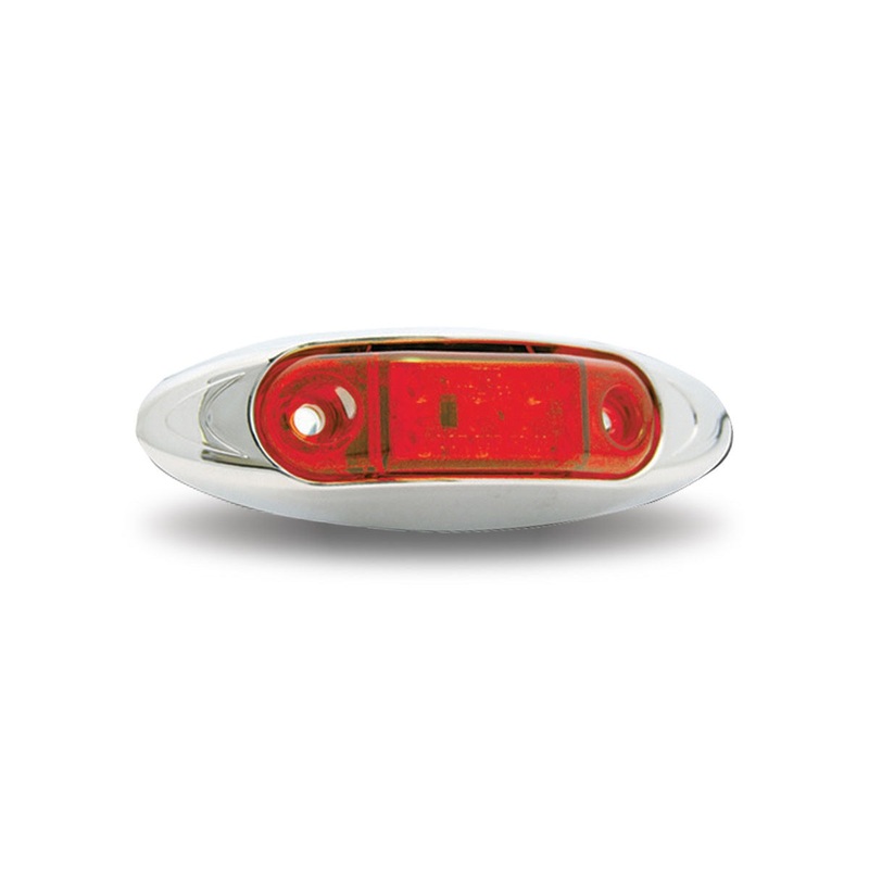 Infinity Red 6 diode LED marker/clearance light