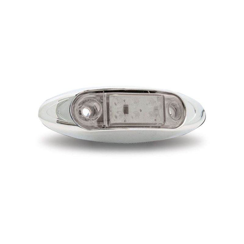 Infinity Red 6 diode LED marker/clearance light – CLEAR lens
