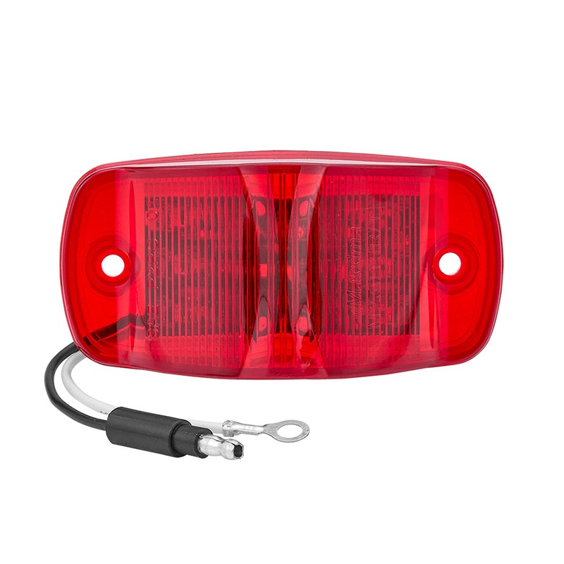 Maxxima red 2 x 4 rectangular LED marker light