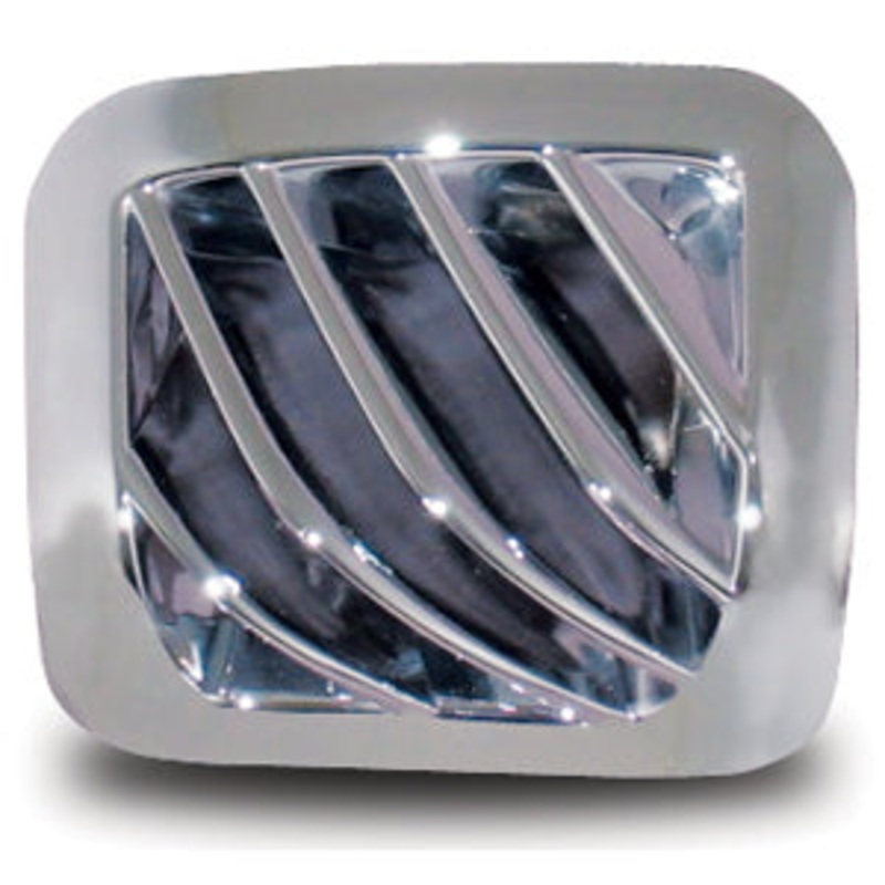 Peterbilt 386/389 chrome plastic small dash vent – passenger’s side