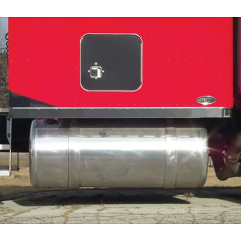 Peterbilt stainless steel 63 Unibilt sleeper light panels w/wing extension, blank – PAIR