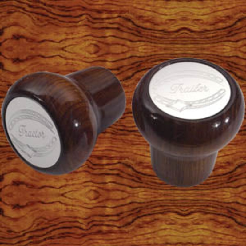 Rockwood African Rosewood Tractor/Trailer thread-on brake knobs – PAIR