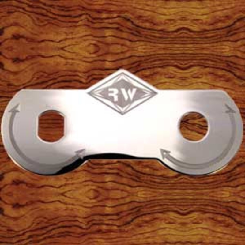 Rockwood Peterbilt 2001-2005 stainless steel Dimmer/Wiper switch plate