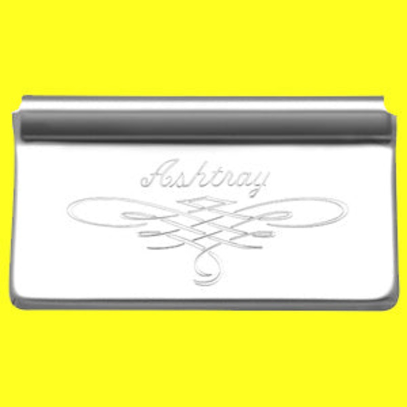 Woody’s Peterbilt -2005 stainless steel ash tray cover – diamond