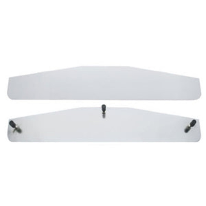 18 chrome bottom plate w/3 welded studs