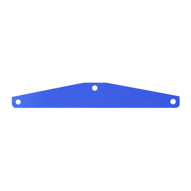 24 Blue plastic backing strip for cutout mudflap weights