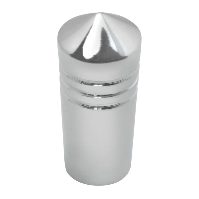 Chrome aluminum mini toggle switch extension w/pointed end – 3/PACK
