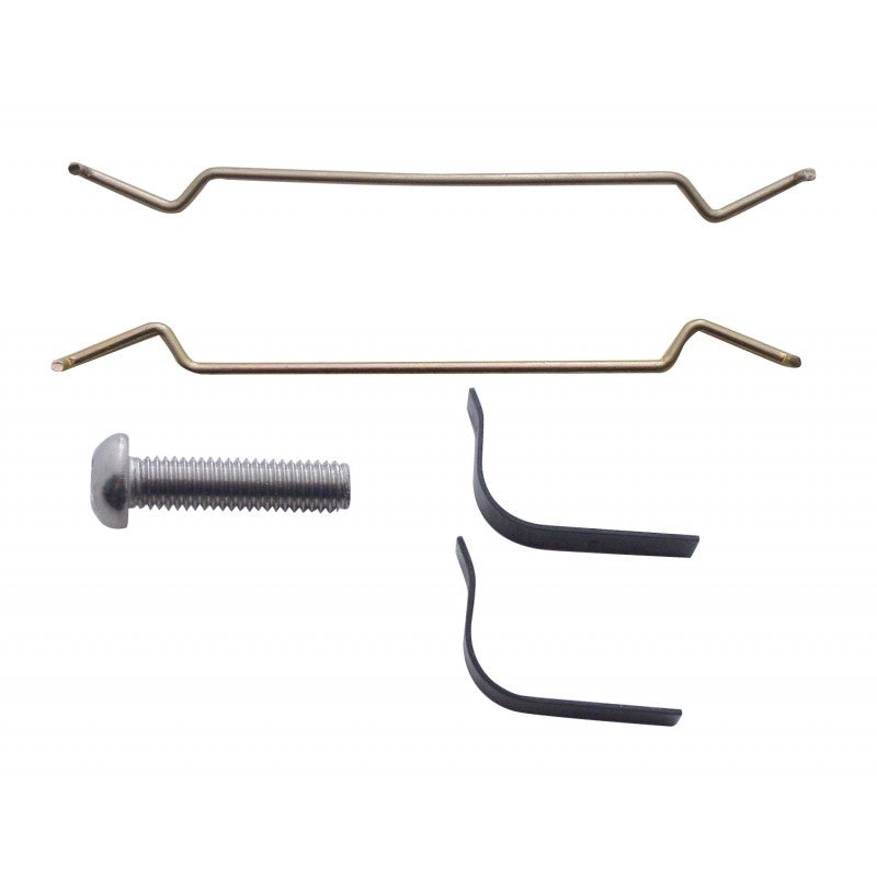 Clip set for single round Peterbilt headlight with screw – 5 piece kit