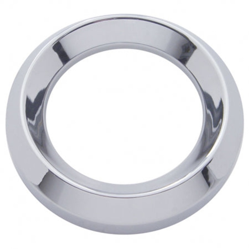 Freightliner Classic/FLD / Peterbilt -2005 chrome speedometer/tachometer gauge cover – no visor