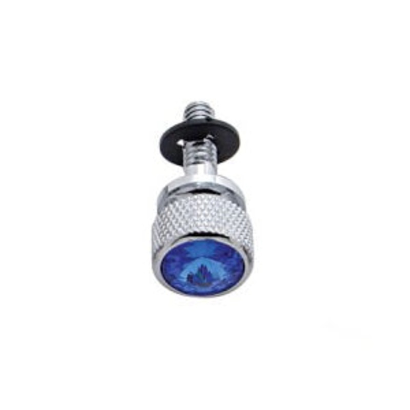 Peterbilt 2001-06 chrome knurled head dash screw w/jewel – SINGLE