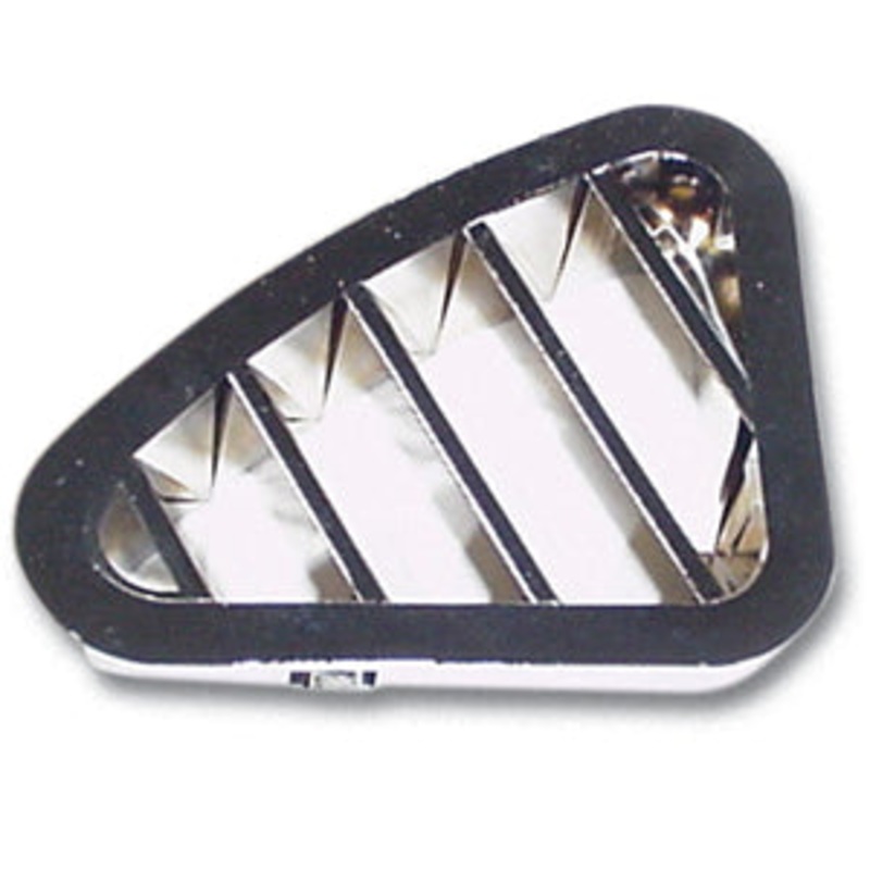 Peterbilt 2001-2005 chrome plastic corner dash vent – driver’s side
