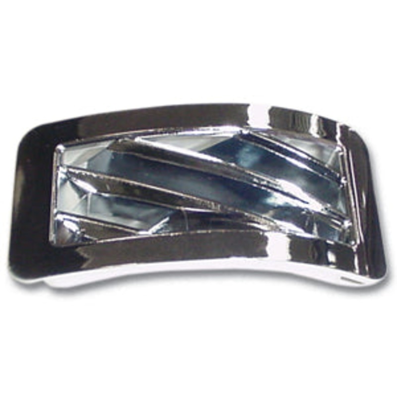 Peterbilt 2001-2005 chrome plastic corner dash vent – passenger’s side