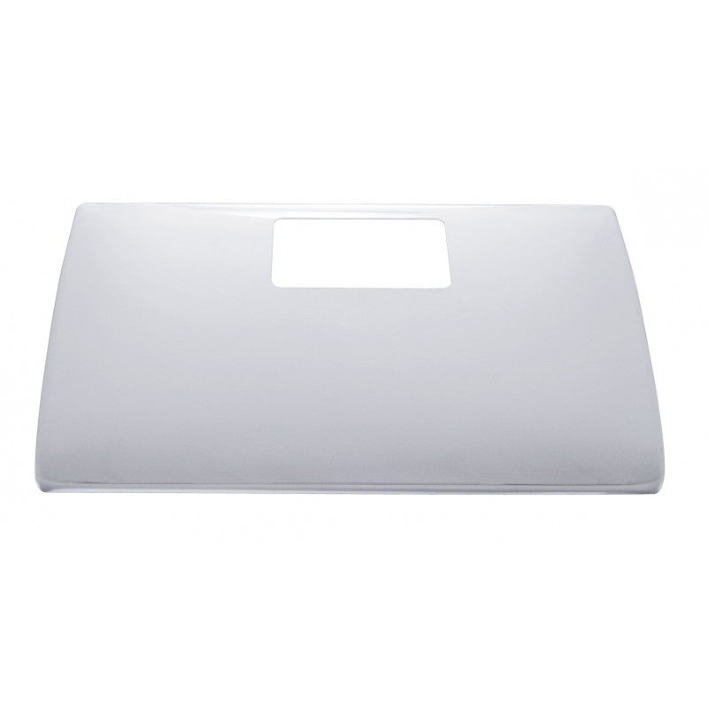 Peterbilt 2001-2005 stainless steel glove box cover – no logo cutout