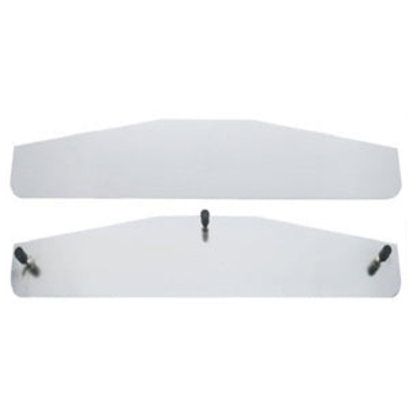 14 chrome bottom plate w/3 welded studs