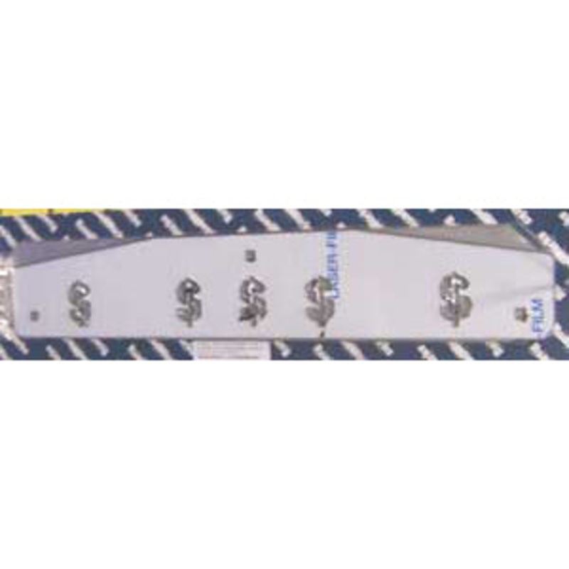 24 stainless steel cutout mudflap weights w/backs – PAIR – $$$$$