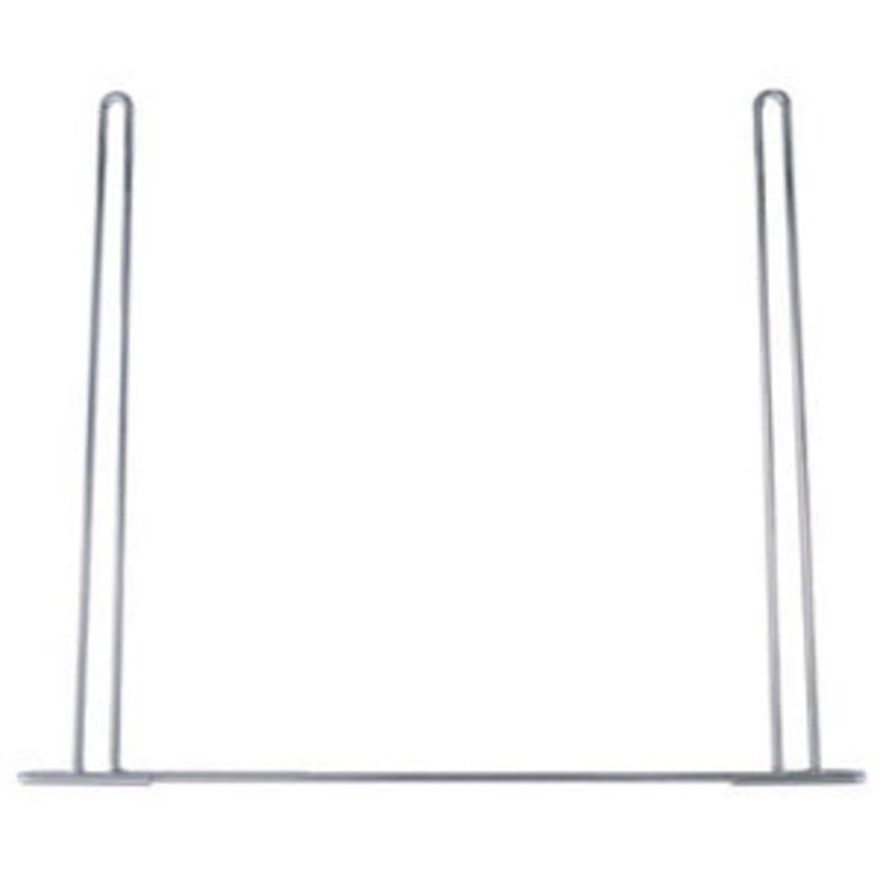 24 x 21 chrome anti sail mudflap bracket