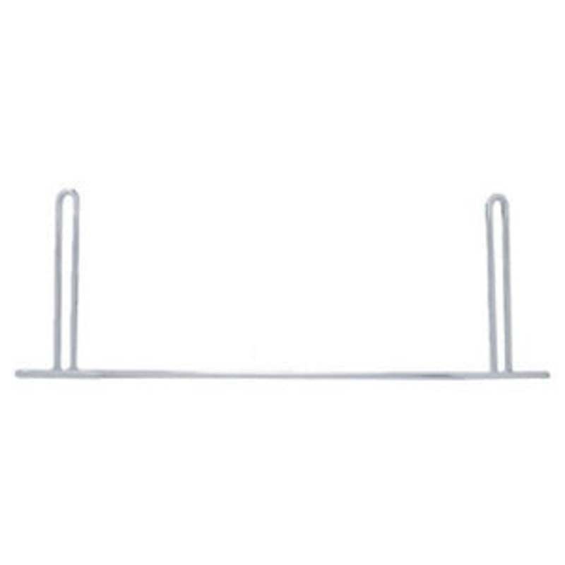 24 x 9 chrome anti-sail mudflap bracket