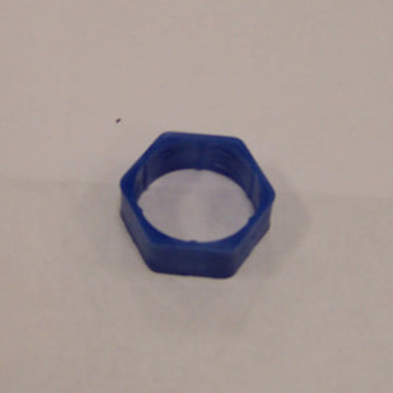 33mm to 1-1/4 diameter plastic huck rivet insert/lugnut cover adapter