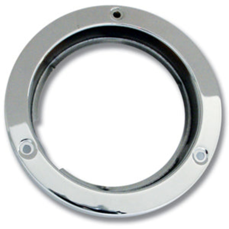 4 round stainless steel mounting flange for Pearl lights