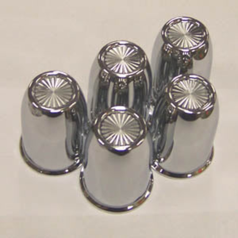 Vortex 1-1/4 or 33mm diameter chrome plastic push on bolt cover