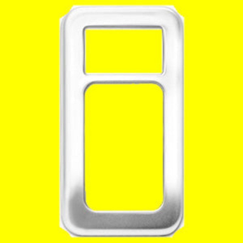 Woody’s Freightliner stainless steel universal paddle switch plate