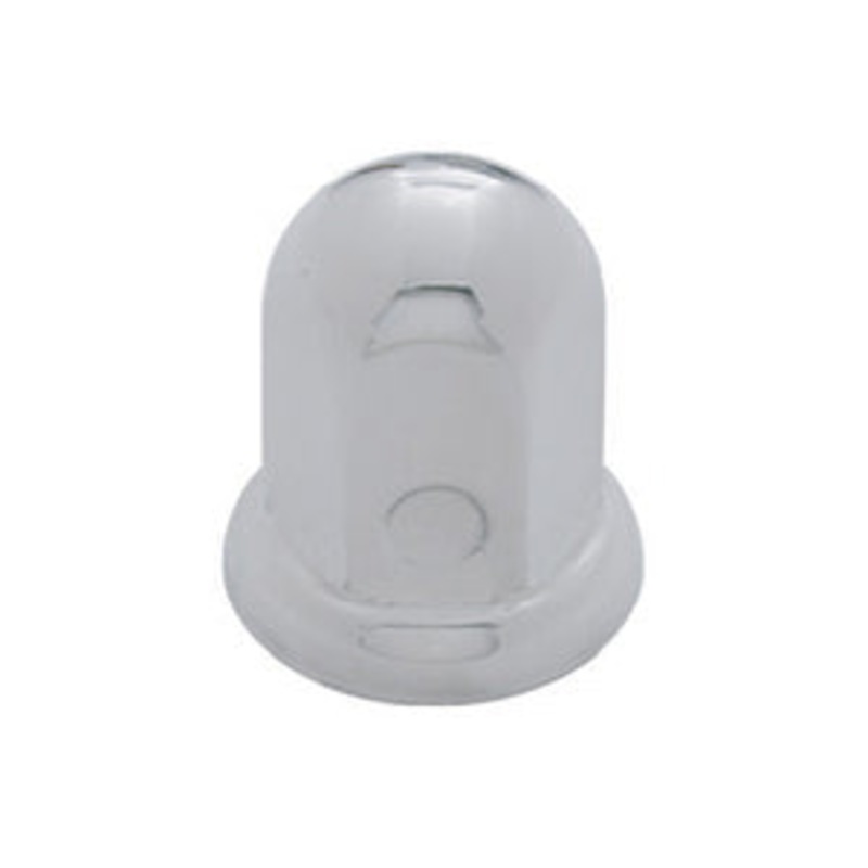 33mm stainless steel push-on lugnut cover w/flange
