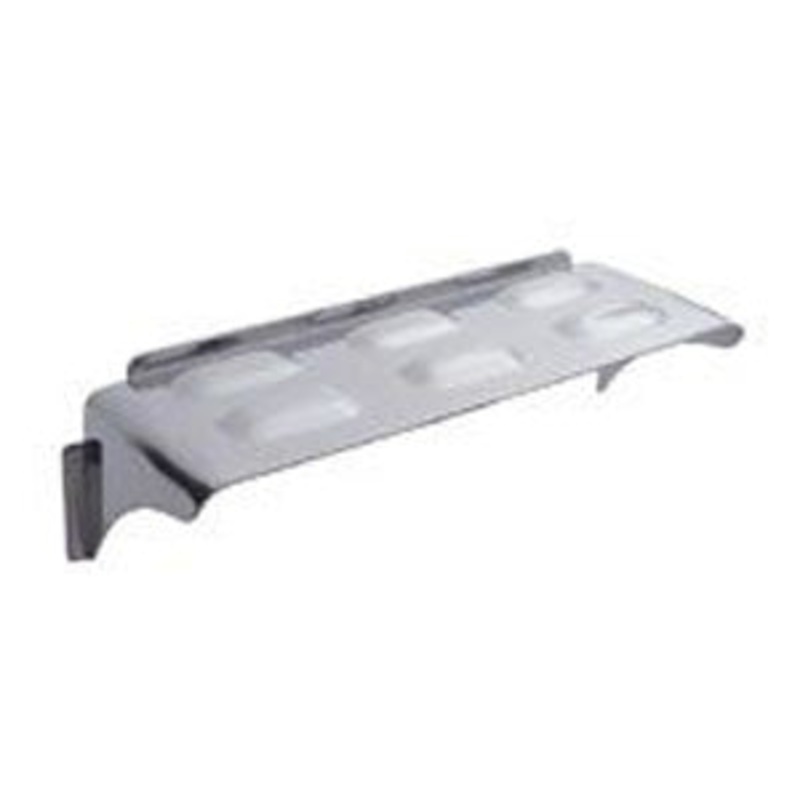 4 x 6 dual rectangular headlight stainless steel visor w/louvers