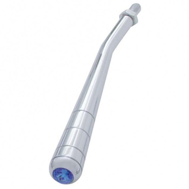 7 chrome aluminum trailer brake handle w/jewel