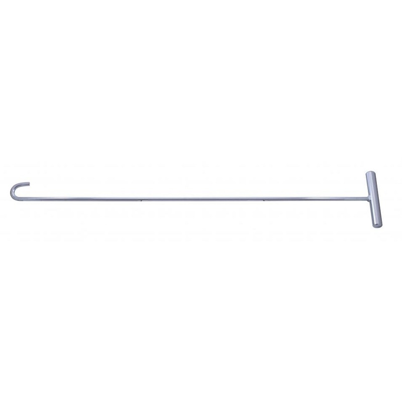 Chrome heavy duty 5th wheel pin puller – 30 length