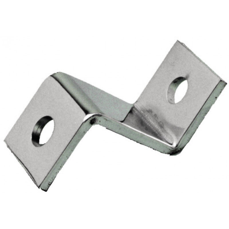 Chrome Z shape pedestal light turn signal mounting bracket