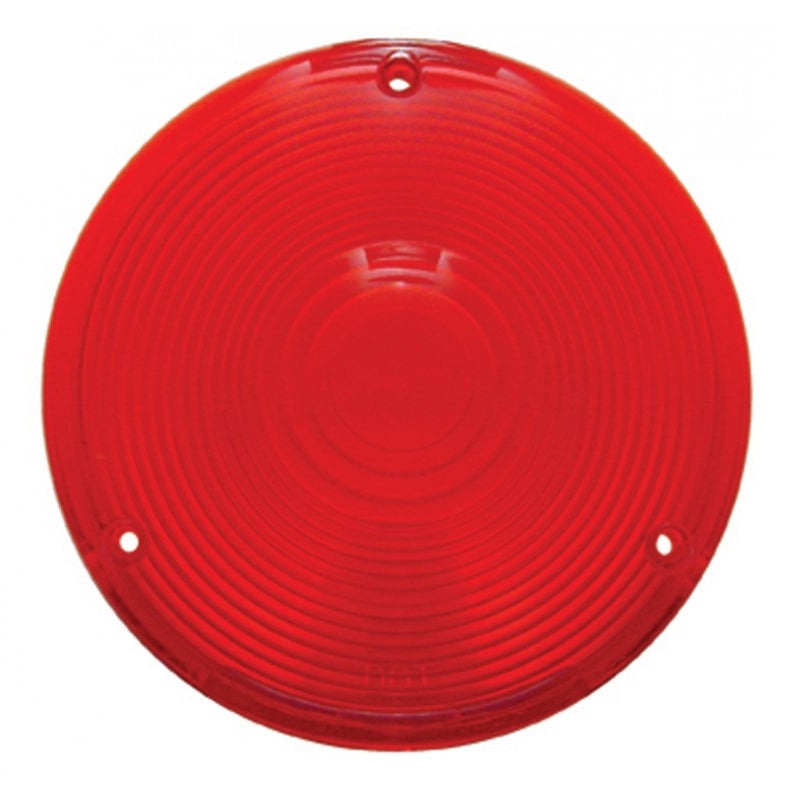 Plastic 3 screw lens for rear sleeper utility lights – Red
