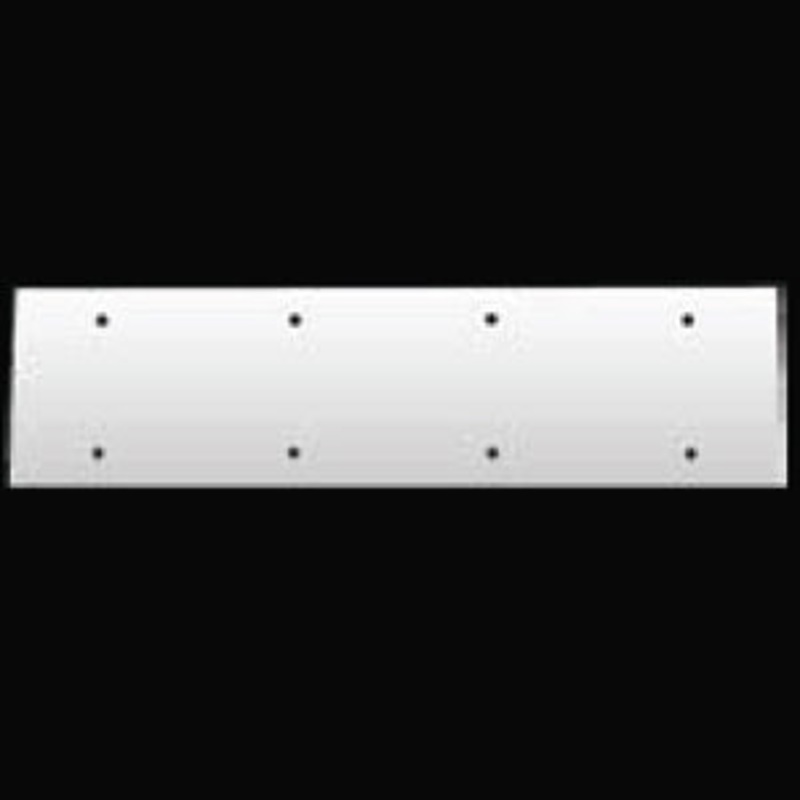 Stainless steel 2 license plate holder – mounts under bumper, 28 wide