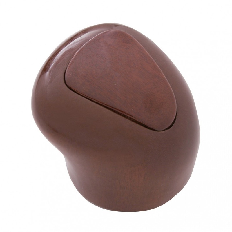 Wood gear shifter knob for Eaton Fuller transmission 1998+ – 9 or 10 Speed