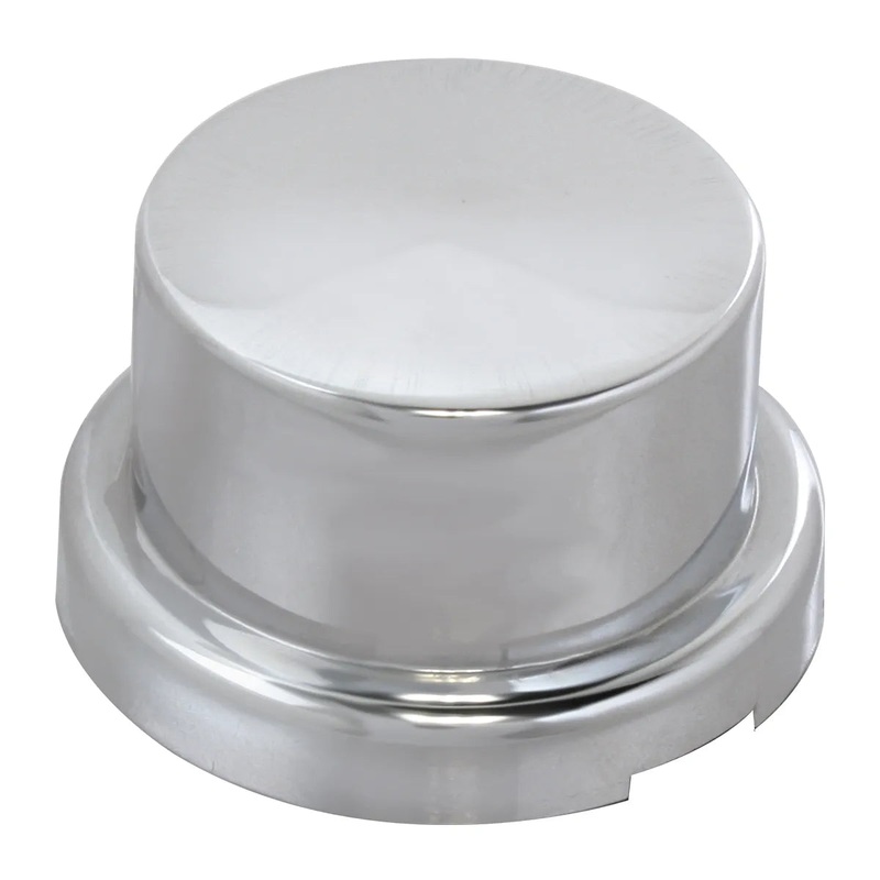 15/16 Peterbilt 389 chrome plastic push-on flat bumper bolt cover