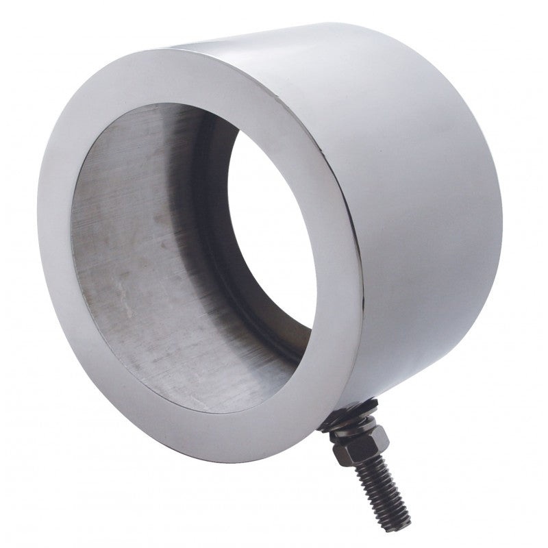 Stainless steel double face 4 round light housing
