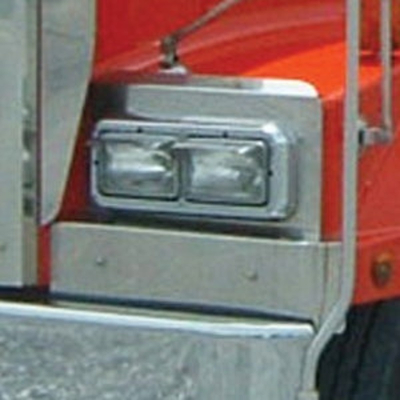 Western Star Constellation 1996-2009 stainless steel fender guard – PAIR