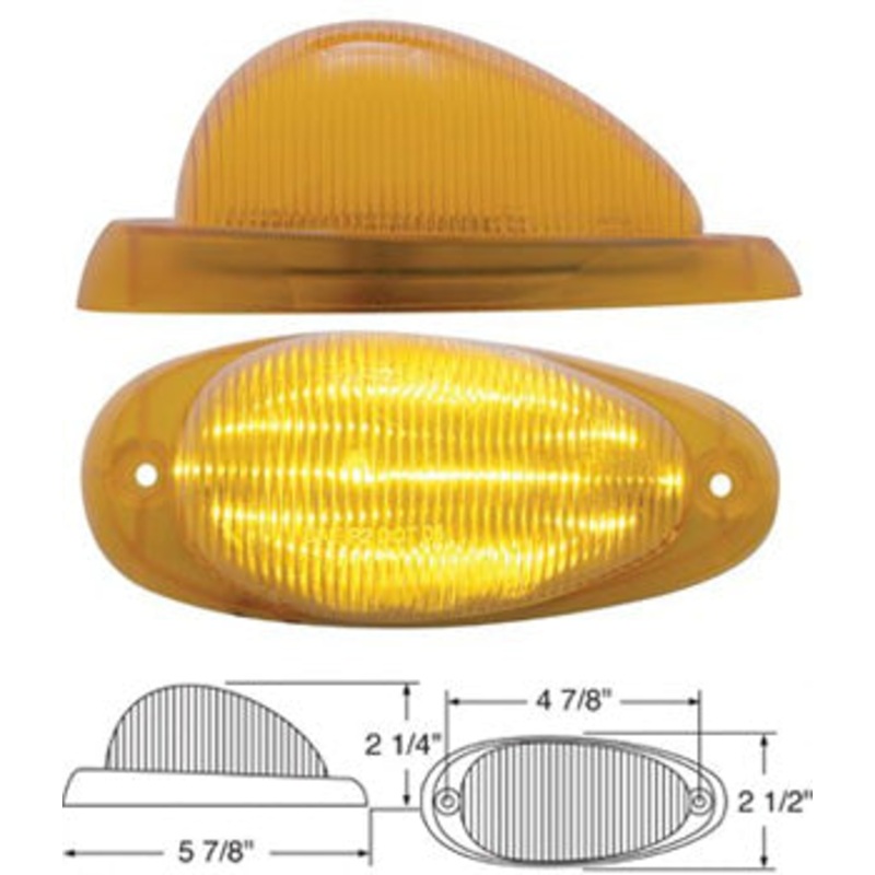 Amber 15 diode LED Freightliner turn signal light