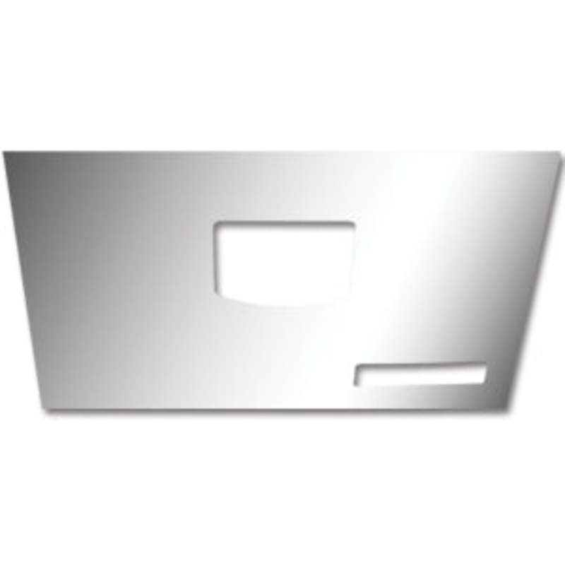 Kenworth T660/W900 2006+ chrome plastic glove box trim – glossy sticker