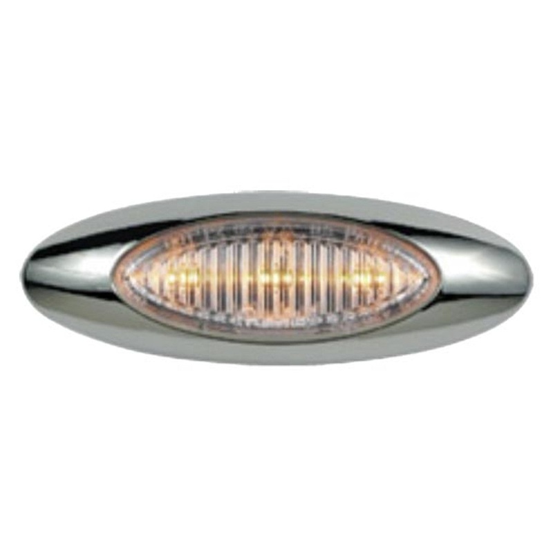 Panelite M5 Amber 3 diode LED marker light – CLEAR lens