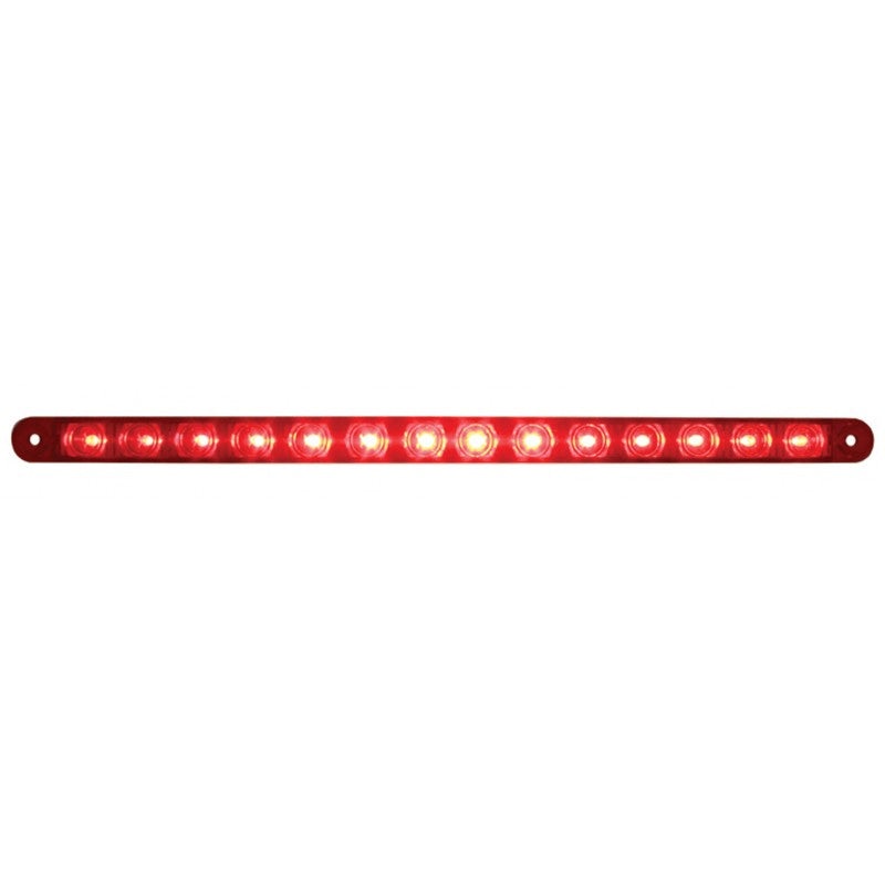 Red thin 12 long LED stop/turn/tail light bar